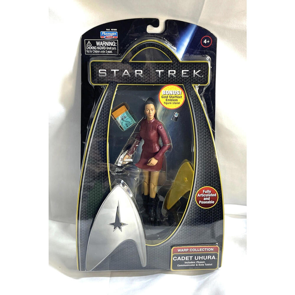2009 Star Trek Cadet Uhura Warp Collection Figure Playmates NEW in BOX